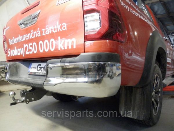 Оцинкований фаркоп на Toyota HiLux 2015- - Зображення 6