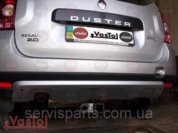 Фаркоп знімний гак на Renault/Dacia Duster 2017- (Рено/Дачія Дастер) Американська вставка під квадрат - Зображення 6