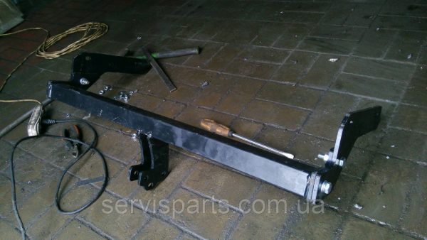 Польський фаркоп на Renault/Dacia Duster 2010- (Рено/Дачія Дастер) без знімання бампера - Зображення 9