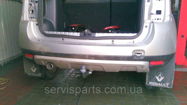 Польський фаркоп на Renault/Dacia Duster 2010- (Рено/Дачія Дастер) без знімання бампера - Зображення 10