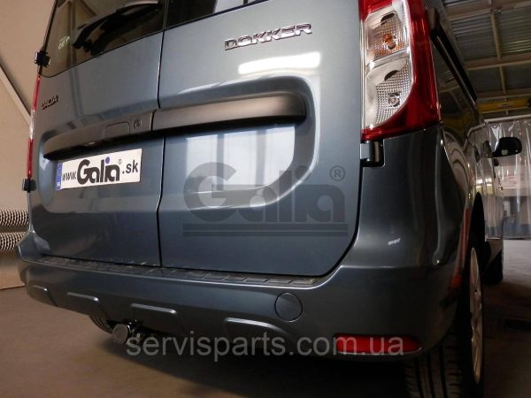 Оцинкований фаркоп Renault/Dacia Doker (Рено/Дачія Докер) Швидкознімний автомат на ручці - Зображення 9