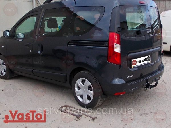 Знімний гак фаркоп на Renault Dacia Doker 2012-2021 (Рено/Дачія Докер) - Зображення 4