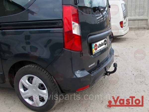 Знімний гак фаркоп на Renault Dacia Doker 2012-2021 (Рено/Дачія Докер)
