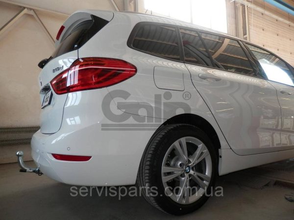 Оцинкований фаркоп на BMW 2-series F45 F46 2015- (БМВ 2) Швидкознімний автомат на ручці - Зображення 4