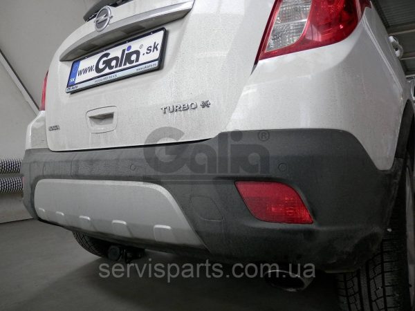 Оцинкований фаркоп на Opel Mokka 2012-2020 (Опель Мока) Швидкознімний автомат на ручці - Зображення 5