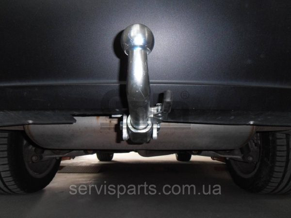 Оцинкований фаркоп на BMW X5 E70 2007-2013 (БМВ Х5) Швидкознімний автомат на ручці - Зображення 3