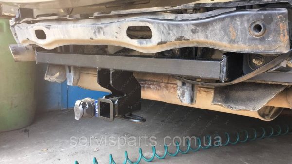 Знімний гак фаркоп на BMW X5 E70 2007-2013 (БМВ Х5) американська вставка під квадрат - Зображення 2