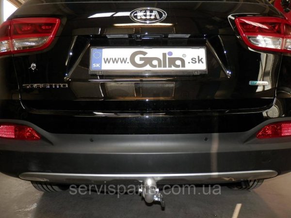 Фаркоп Kia Sorento 2012-2020 (Кіа Соренто) оцинкований Швидкознімний автомат на ручці - Зображення 4