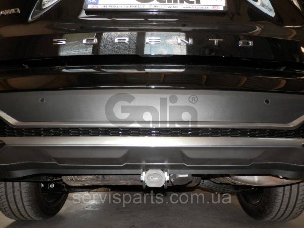 Фаркоп Kia Sorento 2020- (Кіа Соренто) оцинкований Швидкознімний автомат на ручці - Зображення 2