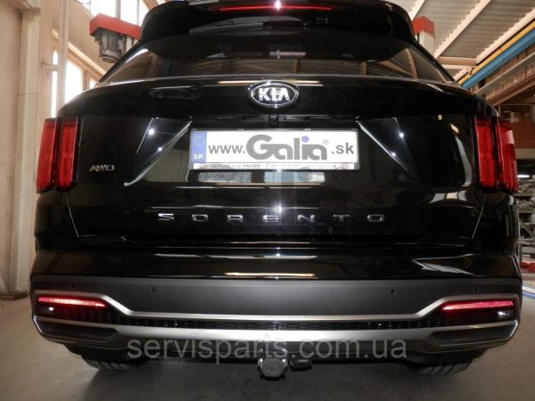 Фаркоп Kia Sorento 2020- (Кіа Соренто) оцинкований Швидкознімний автомат на ручці - Зображення 4