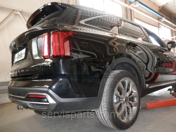 Фаркоп Kia Sorento 2020- (Кіа Соренто) оцинкований Швидкознімний автомат на ручці - Зображення 6