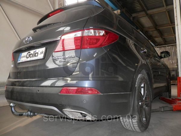 Фаркоп оцинкований Hyundai Grand Santa Fe 2014 (Хундай Гранд Санта Фе)