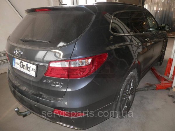Фаркоп оцинкований Hyundai Grand Santa Fe 2014 (Хундай Гранд Санта Фе) - Зображення 5
