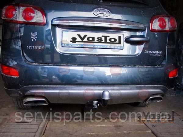 Фаркоп Hyundai Santa Fe 2006-2012 (Хундай Санта Фе) - Зображення 9
