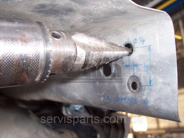 Фаркоп оцинкований Hyundai Santa Fe 2006-2012 (Хундай Санта Фе) - Зображення 6
