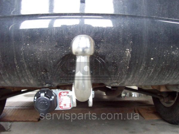 Фаркоп оцинкований Hyundai Santa Fe 2001-2006 (Хундай Санта Фе) без підрізання бампера - Зображення 4