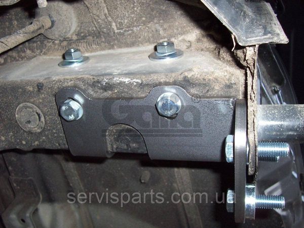 Оцинкований фаркоп на Kia Sorento 2009-2012 (Кіа Соренто) - Зображення 9