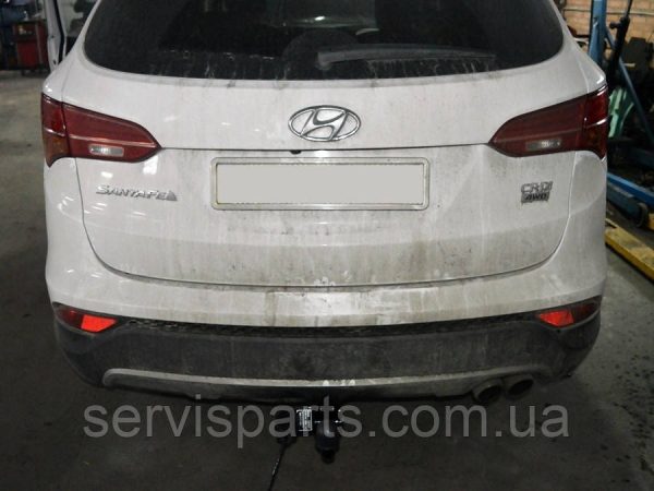 Фаркоп Hyundai Santa Fe 2012-2018 (Хундай Санта Фе) - Зображення 5