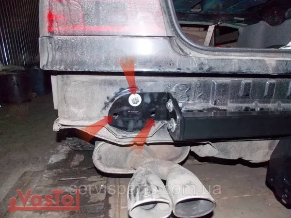 Знімний гак фаркоп на BMW E39 1995-2001 (Бмв Е39 седан) - Зображення 2