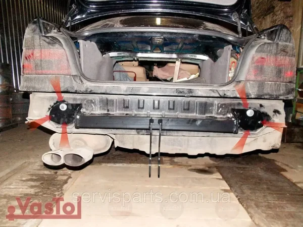 Знімний гак фаркоп на BMW E39 1995-2001 (Бмв Е39 седан) - Зображення 3