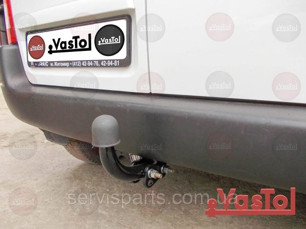 Знімний фаркоп на Citroen Berlingo 1996-2008 (Сітроен Берлінго)