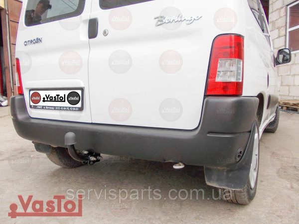 Знімний фаркоп на Citroen Berlingo 1996-2008 (Сітроен Берлінго) - Зображення 2