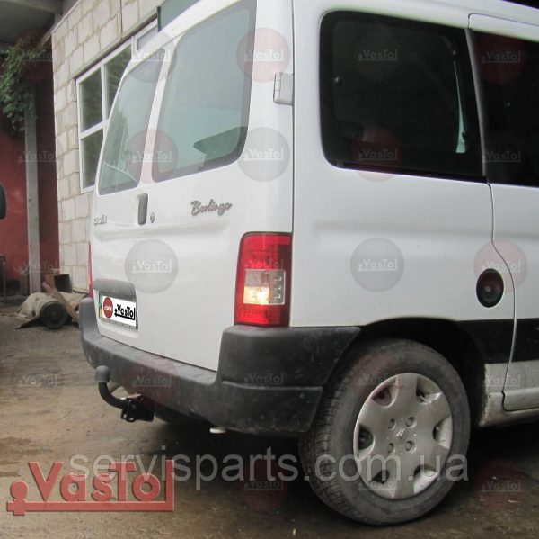 Знімний фаркоп на Citroen Berlingo 1996-2008 (Сітроен Берлінго) - Зображення 5
