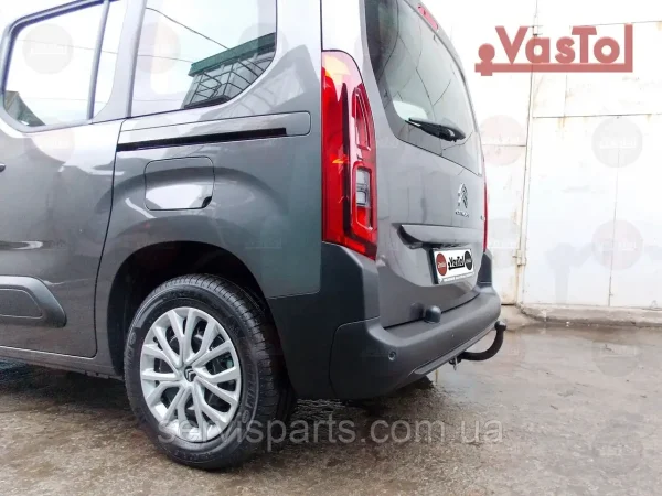 Фаркоп знімний гак на Citroen Berlingo 2018- (коротка база L1) - Зображення 2