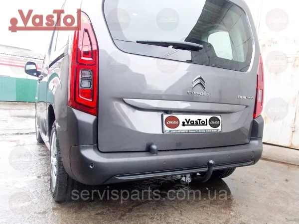 Фаркоп знімний гак на Citroen Berlingo 2018- (коротка база L1)