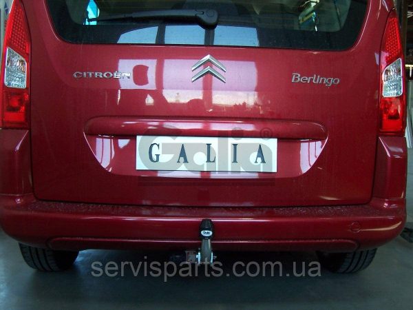 Фаркоп оцинкований для Citroen Berlingo 2008- (довга база L2 4680 mm) - Зображення 3