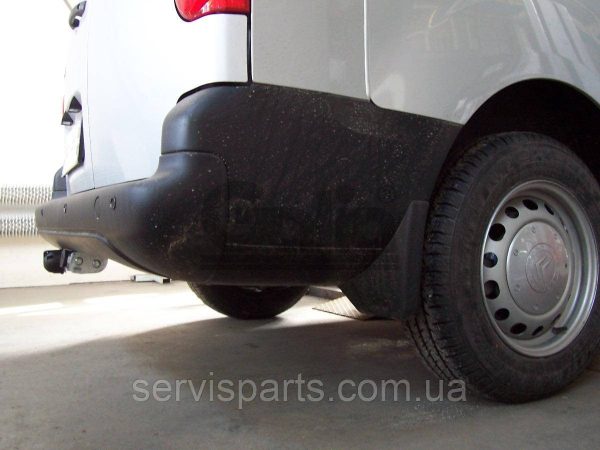 Фаркоп оцинкований для Citroen Berlingo 2008- (довга база L2 4680 mm) Швидкознімний автомат на ручці - Зображення 2