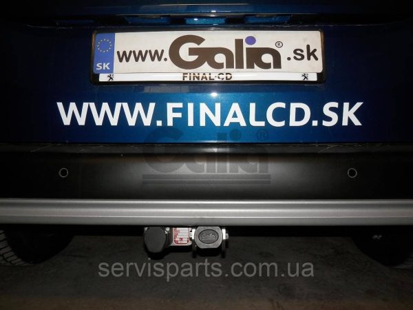 Фаркоп оцинкований на Peugeot Rifter 2018- (довга база L2 4753 mm) Швидкознімний автомат на ручці - Зображення 2