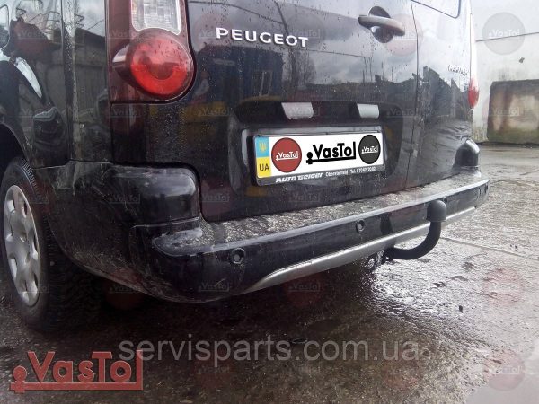 Фаркоп знімний гак на Peugeot Partner Long 2008-2018 (база L2 4680mm) - Зображення 9