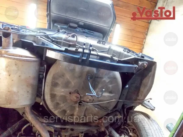 З'ємний гак фаркоп на Nissan X-Trail T31 2008-2014 без підрізу бампера - Зображення 4