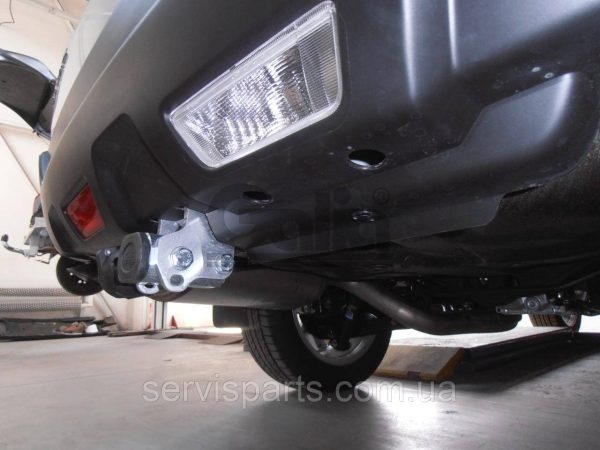 Оцинкований фаркоп на Nissan X-Trail T31 2007-2014 (Ніссан X-Трейл) Швидкознімний автомат на ручці
