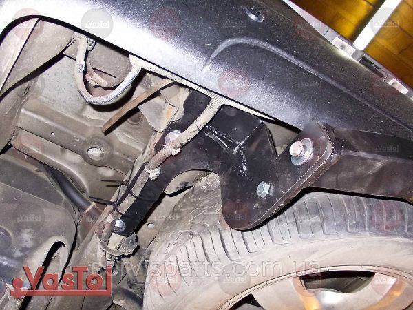 Знімний гак фаркоп на SsangYong Actyon Sports 2006- (Актіон Спорт) - Зображення 3