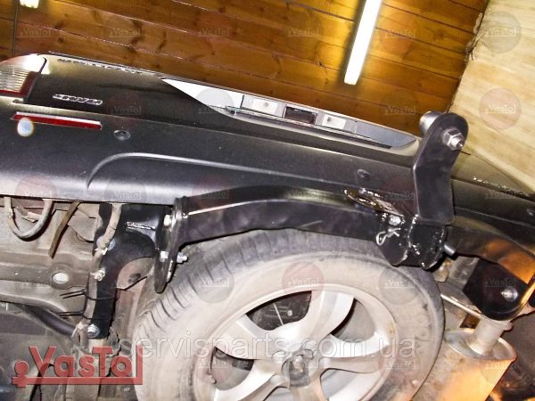 Знімний гак фаркоп на SsangYong Actyon Sports 2006- (Актіон Спорт) - Зображення 4