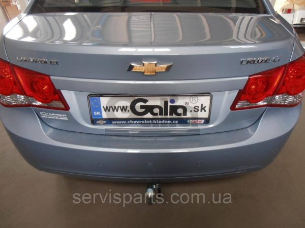 Оцинкований фаркоп на Chevrolet Cruze 2009- (Шевроле Круз)