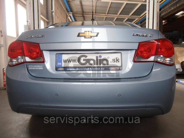Оцинкований фаркоп на Chevrolet Cruze 2009- (Шевроле Круз) Швидкознімний автомат на ручці - Зображення 3