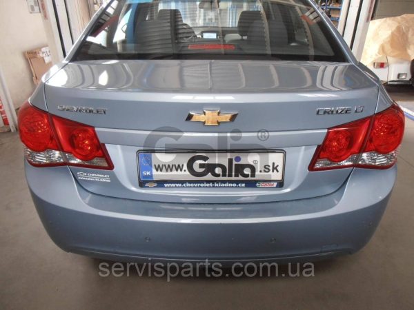 Оцинкований фаркоп на Chevrolet Cruze 2009- (Шевроле Круз) Швидкознімний автомат на ручці - Зображення 4