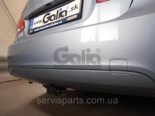 Оцинкований фаркоп на Chevrolet Cruze 2009- (Шевроле Круз) Швидкознімний автомат на ручці - Зображення 2