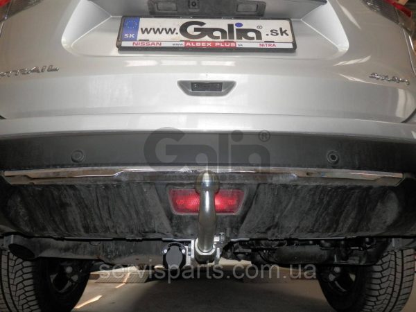 Оцинкований фаркоп на Nissan X-Trail T32 2014-2021 (Nissan Rogue USA) Швидкознімний автомат на ручці - Зображення 6