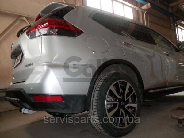 Оцинкований фаркоп на Nissan X-Trail T32 2014-2021 (Nissan Rogue USA) Швидкознімний автомат на ручці - Зображення 7
