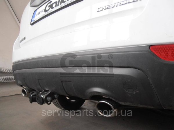 Знімний фаркоп на Chevrolet Captiva 2006- (Шевроле Каптива) Швидкознімний автомат на ручці