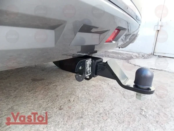 Український фаркоп на Ford Kuga 2008-2013 (Ford Escape USA) американська вставка під квадрат - Зображення 2