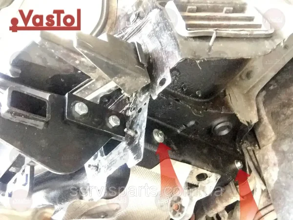Український фаркоп на Ford Kuga 2013-2019 (Ford Escape USA) - Зображення 3
