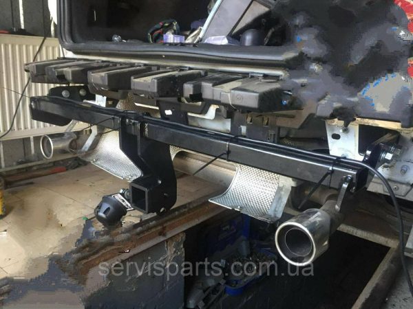 Український фаркоп на Ford Kuga 2008-2013 (Ford Escape USA) американська вставка під квадрат - Зображення 6