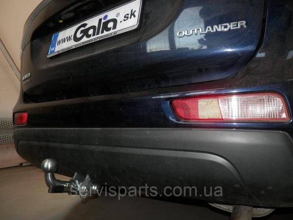 Оцинкований фаркоп на Mitsubishi Outlander 2012-