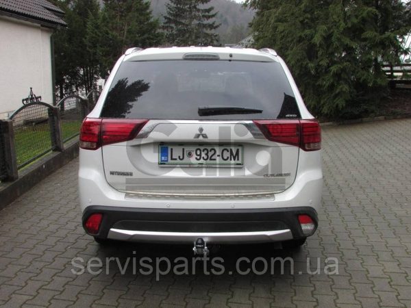 Оцинкований фаркоп на Mitsubishi Outlander 2012- - Зображення 2