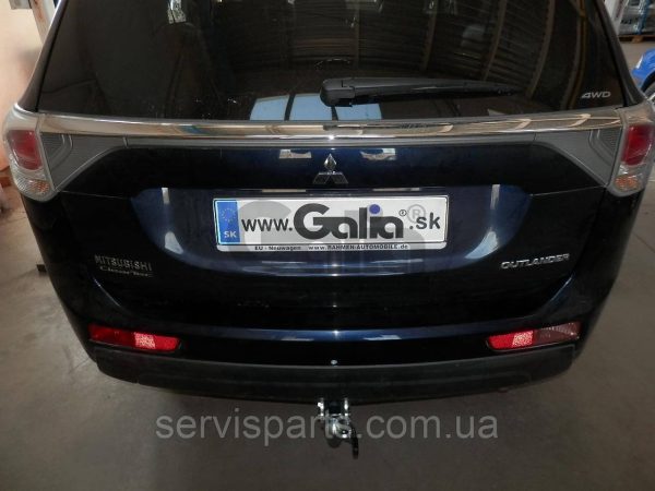 Оцинкований фаркоп на Mitsubishi Outlander 2012- - Зображення 3